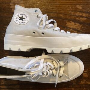 Converse Chuck Taylor All Star Hi Lugged Sneaker Light Gray